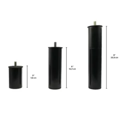 3” and 6” Electric Bed Legs - Combined Height of 9”