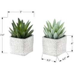 8" Artificial Plant (Set of 2)