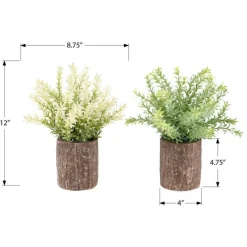 12" Artificial Plant (Set of 2)