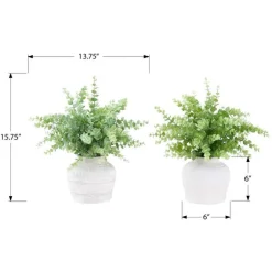 16" Artificial Plant (Set of 2)