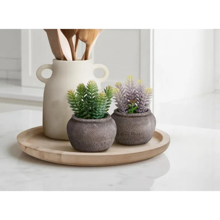 8" Artificial Plant (Set of 2)