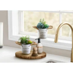 7" Artificial Plant (Set of 2)