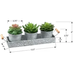 6" Artificial Plant (Set of 3)
