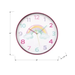 18" Kids' Wall Clock