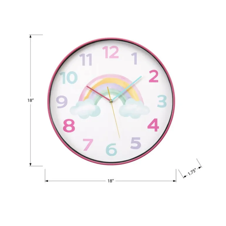 18" Kids' Wall Clock