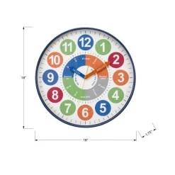 18" Kids' Wall Clock
