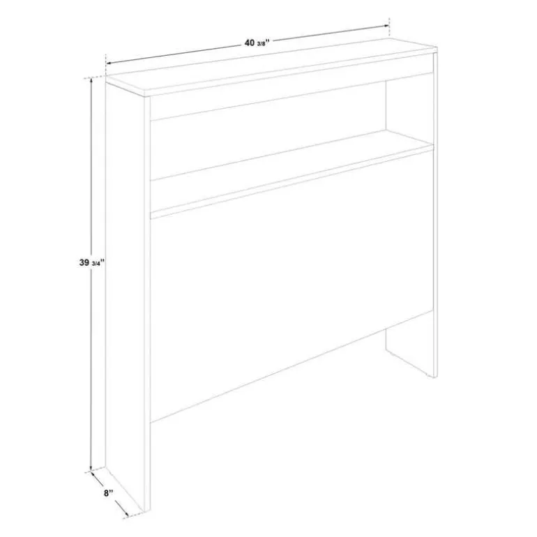 39" Twin Bed Headboard
