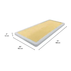2" Twin Boxspring