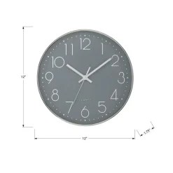 12" Wall Clock