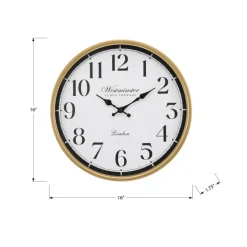 16" Wall Clock