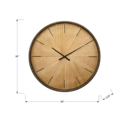 30" Wall Clock