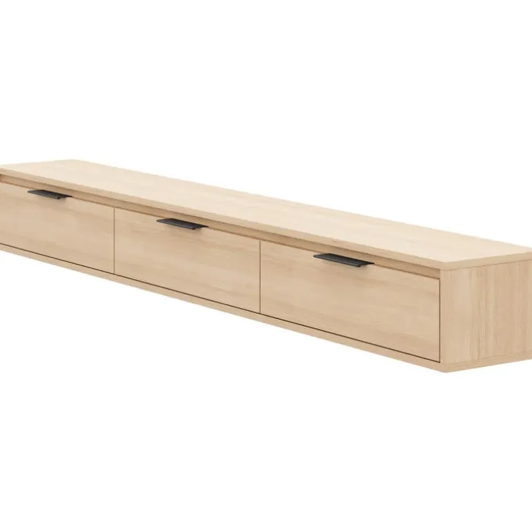 72" Wall-Mounted TV Stand with Storage - Nexera