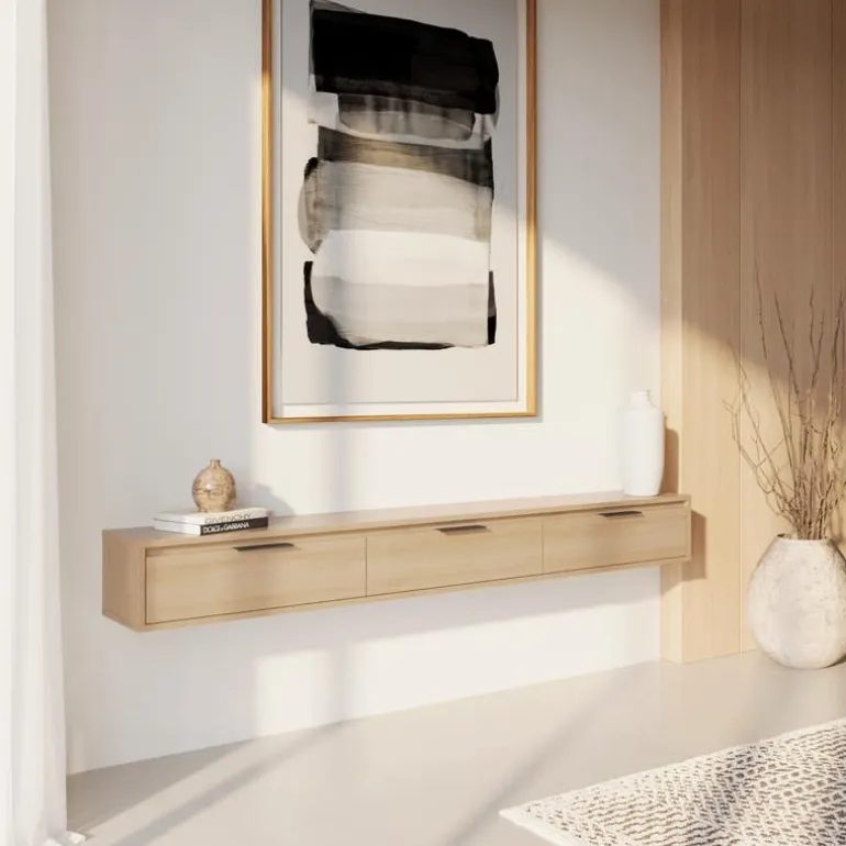 72" Wall-Mounted TV Stand with Storage - Nexera