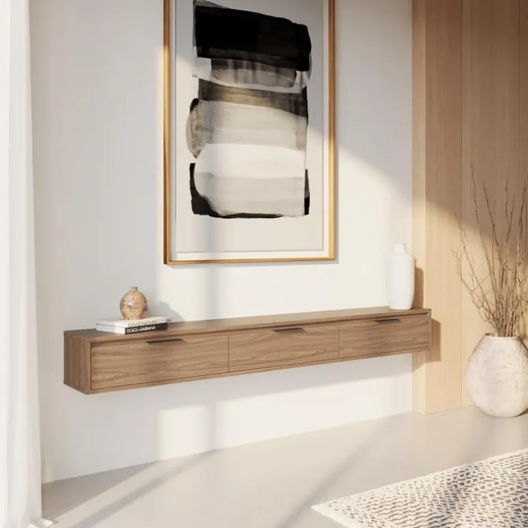 72" Wall-Mounted TV Stand with Storage - Nexera