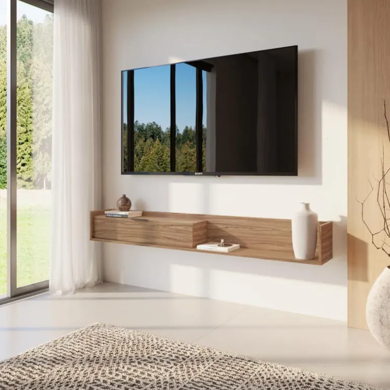 72" Wall-Mounted TV Stand with Storage - Nexera