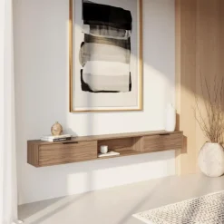 72" Wall-Mounted TV Stand with Storage - Nexera