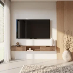 72" Wall-Mounted TV Stand with Storage - Nexera