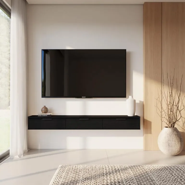 72" Wall-Mounted TV Stand with Storage - Nexera