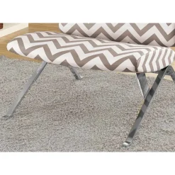 Accent chair - dark taupe