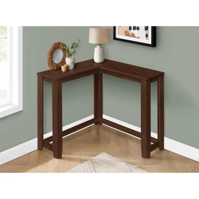 Accent table - 36" / cherry corner console - Monarch