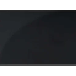 Accent table - black metal / black tempered glass - Monarch