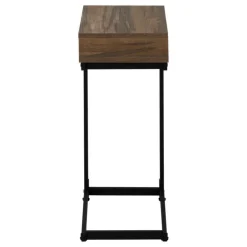 Accent table - brown reclaimed-look / black metal - Monarch