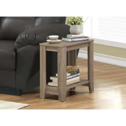 Accent table - dark taupe - Monarch
