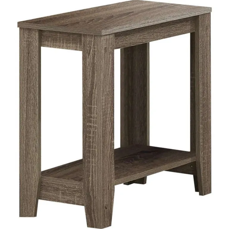 Accent table - dark taupe - Monarch