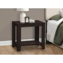 Accent table - espresso - Monarch