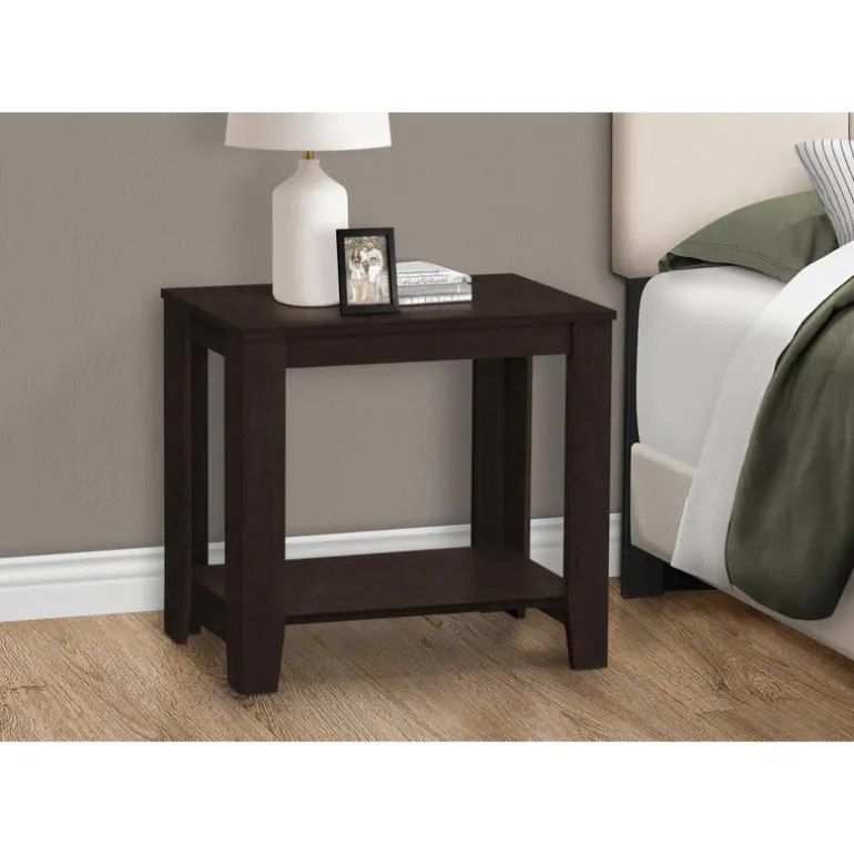 Accent table - espresso - Monarch