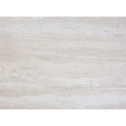 Accent table - 24"h / beige marble / gold metal - Monarch