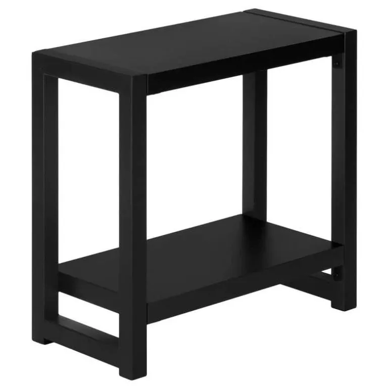 Accent table - 22"h / black / black metal - Monarch