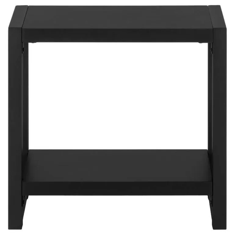 Accent table - 22"h / black / black metal - Monarch