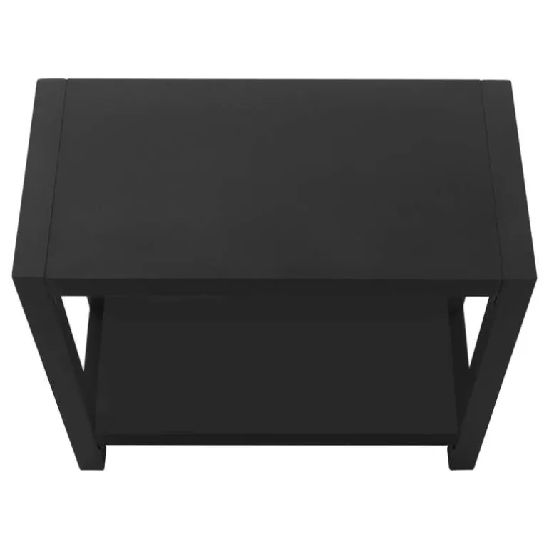 Accent table - 22"h / black / black metal - Monarch