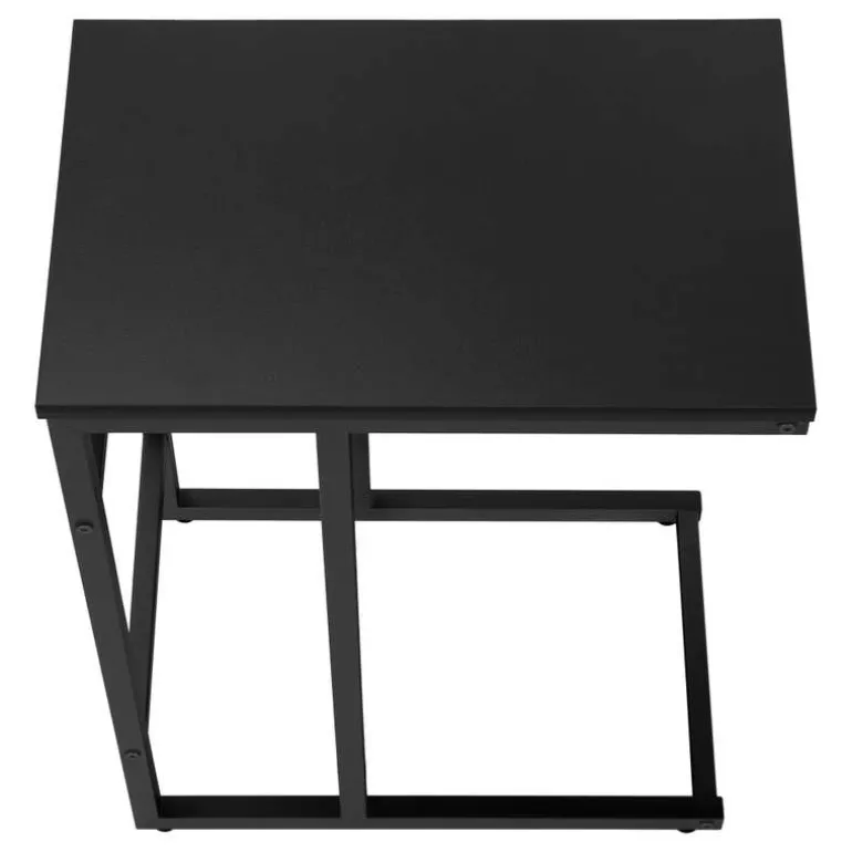 Accent table - 24"h / black / black metal - Monarch