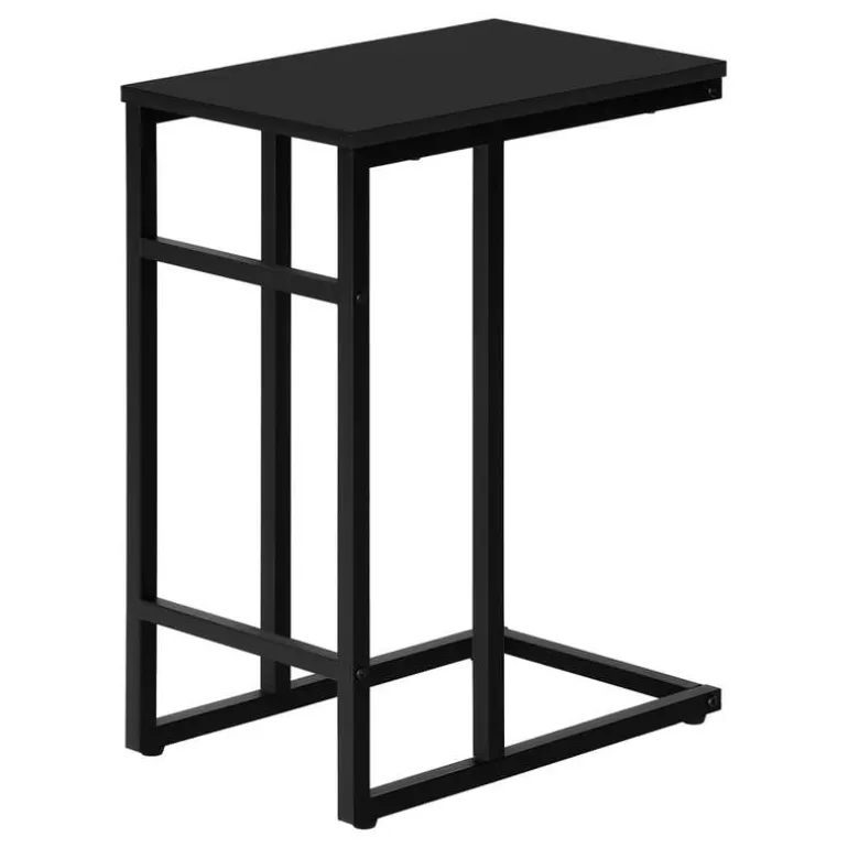 Accent table - 24"h / black / black metal - Monarch