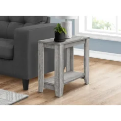 Accent table - 22"h / industrial grey - Monarch