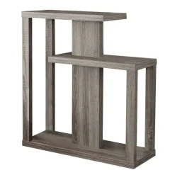 Accent table - 32"l / dark taupe hall console - Monarch