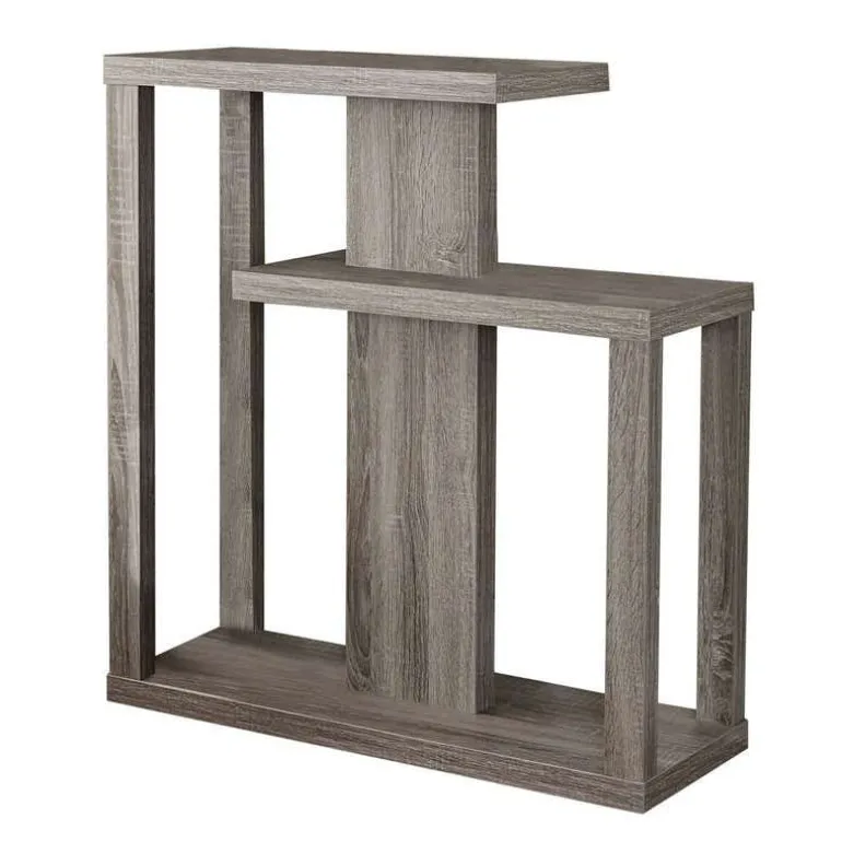 Accent table - 32"l / dark taupe hall console - Monarch