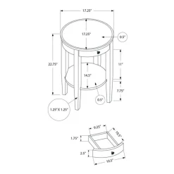 Accent table 23