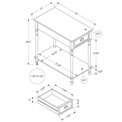 Accent table 24