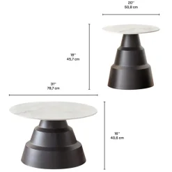 Accent Table Set - 2 pcs