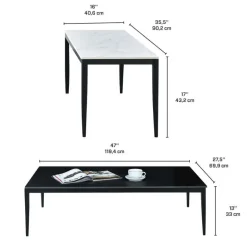Accent Table Set - 2 pcs