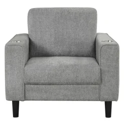 Armchair with Cup Holders