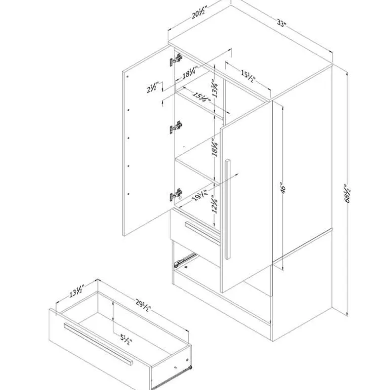 Armoire - South Shore