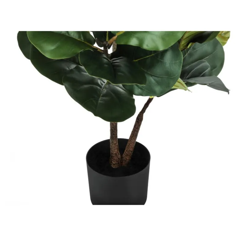 Artificial plant - 49"h / indoor fiddle tree in a 5" pot