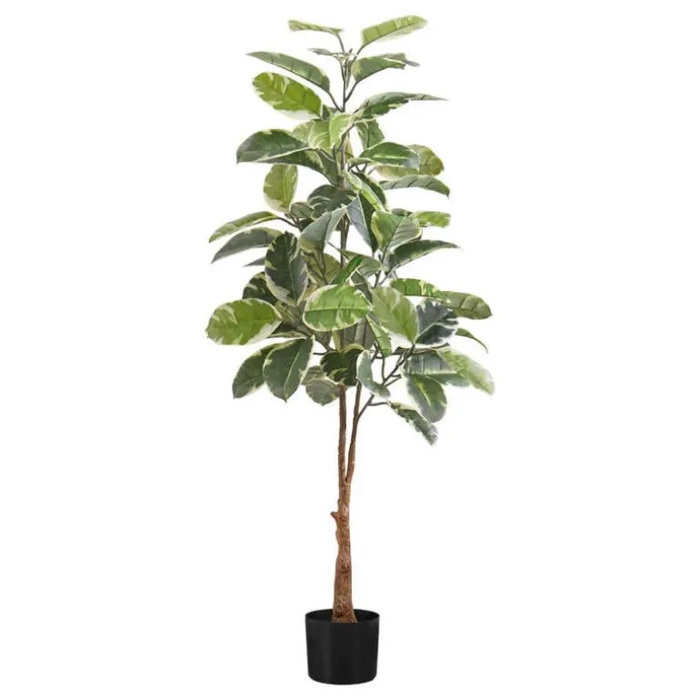 Artificial plant - 52"h / indoor rubber tree in a 5" pot