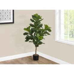 Artificial plant - 47"h / indoor fiddle tree in a 5" pot
