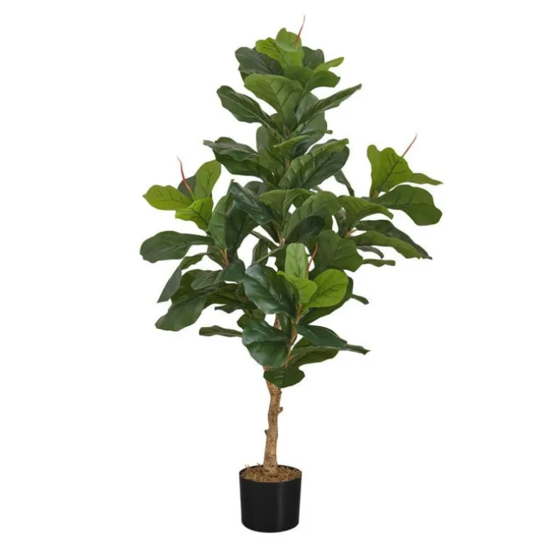 Artificial plant - 47"h / indoor fiddle tree in a 5" pot