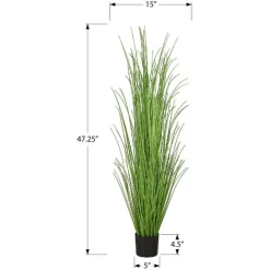 Artificial plant - 47"h / indoor grass in a 5" pot
